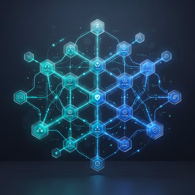 Team members collaborating