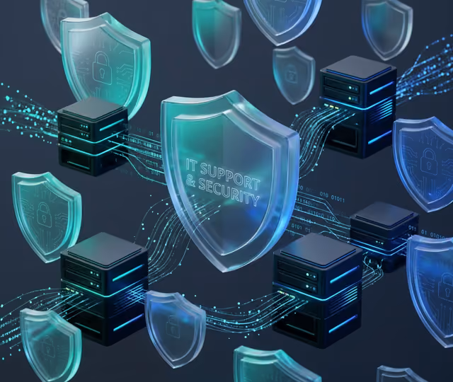 Business professionals collaborating on cloud documents